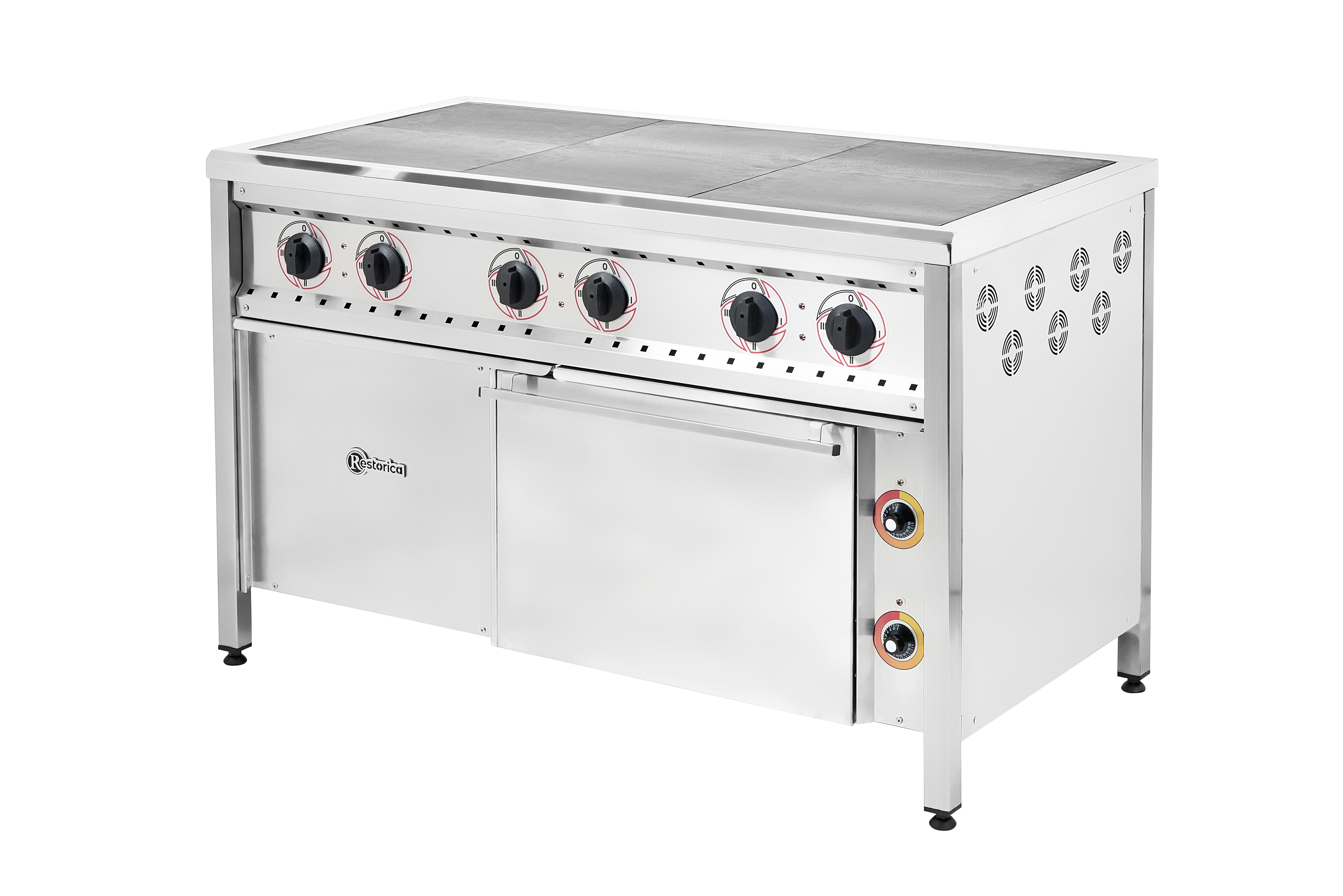 Плита електрична з духовкою ТВК РЕСТОГРУП ПЕД-6-ШБ ЕЛІТ